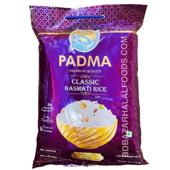 Classic Basmati Rice Padma 5kg – BD Bazar Halal Foods